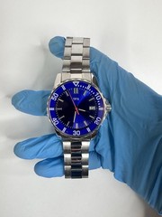 TFX by Bulova Men’s Watch Blue Dial Stainless Steel Diver Style Running