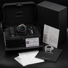 Panerai Submersible PAM00799 BMG-Tech Carbotech 47mm Black Dial Box Papers 2021