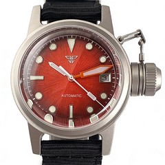 Fashion Military 36mm Double Sapphire 20ATM Miyota8215 Automatic Men Watch Lumen