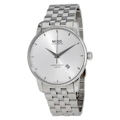 Mido Baroncelli Chronometer Jubilee Automatic Silver Dial Men’s 42 mm Watch