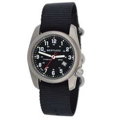Field Watch Titanium 40 mm Black Dial Black Nylon Band A-2T Original Classic