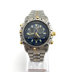 CITIZEN PROMASTER C810 Analog Digital Quartz Watch 37mm Wrist 18cm From Japan