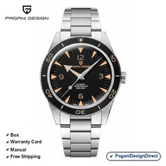 Pagani Design PD-YS005 Black Diver Stainless Steel Automatic Men’s Watch