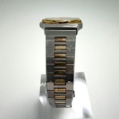 [Working] CELINE Triomphe Macadam Two-tone Date Ladies Quartz QZ Octagon Watch