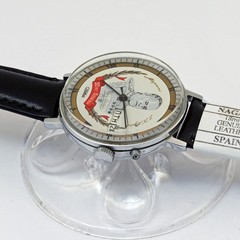 1990’s RARE SLAVA 2414 50 years end of World War 2 Marshal Zhukov wristwatch