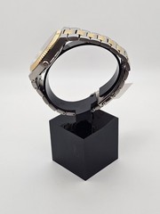Unique Stone Dial Fossil Scarlette Unisex Analog Watch Twotone Stainless ES🔥👀