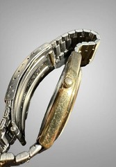 SEIKO 7812-5069 Stainless Steel Gold Tone Watch With Original Band New Battery