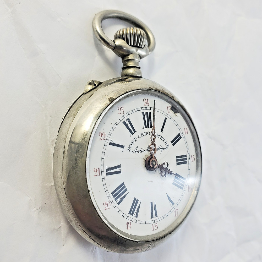 Antique/Vintage Swiss CORTEBERT Pocket Watch Post-Chronometre Anti-Magnetique