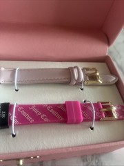 Juicy Couture Watch Heart Shaped Wrist Band Style JUI90007 Pink Color