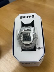 Casio Watch Baby-G BG169R-7AMTN Digital Transparent Clear Discontinued, NEW