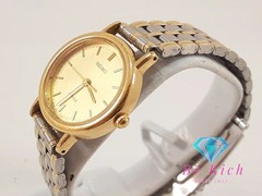 SEIKO Avenue Ladies’ Watch 1F21 0040 Anti Magnetic 60G Gold Silver SS GP Bracele