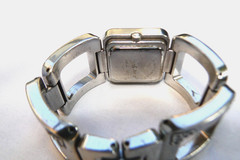 Brighton Bellerive Silver Fold Over Wrist Watch