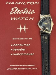 Hamilton Electric Pacer Watch-Early Caliber 500-Serviced-Warranty-VENTURA DIAL