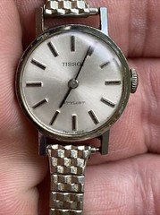 CH’S TISSOT STYLIST Mechanical Ladies Watch FOND ACIER INOXYDABLE 15 J. ACCURATE