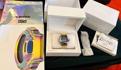 KITH x CASIO G SHOCK GM 6900 10TH ANNIVERSARY RAINBOW 2021 NEW ALL INCLUDED !!!