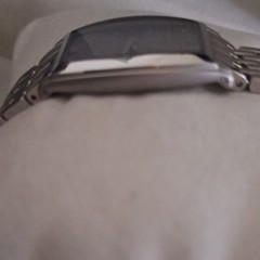 Roberto Bianci Swiss Women’s Rectangular Quartz Watch Gray Dial SS 30m Box