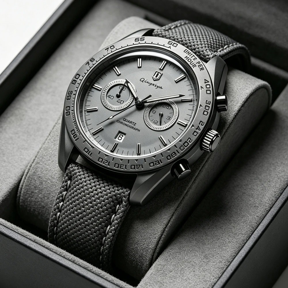 QINGXIYA Men Watch Original Fashion Brand Quartz Watch For Man Waterproof Sport