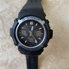 Casio G-Shock Analog Digital AWG-M100 Series Resin Band Watch AWGM100FP1A2