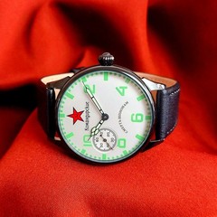 Vintage Men’s Wristwatch Marriage Komandirskie Soviet Watch Serviced