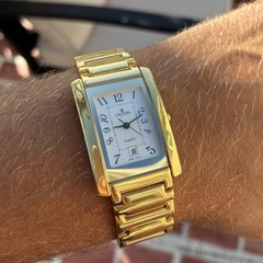 STUNNING Croton Men’s Tank Watch – READ Description