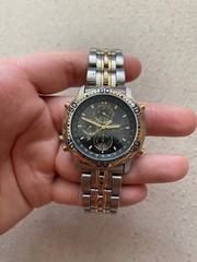 Citizen 6850-G81953 Y Chronograph Alarm WR100 Two-Tone Men’s Watch Quartz