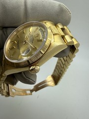 1987 Rolex Day Date President 18k Gold Bark 36mm Auto Watch 18078 *2025 RSC*