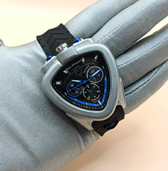 Amazing Tonino Lamborghini Chronograph Black Dial Refurbished Men’s Wrist Watch