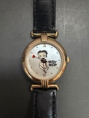 Vintage 1995 Fantasma Betty Boop Watch Mother Of Pearl Dial – New Battery