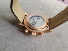 MEN’S CHRONOGRAPH NEWTON&SONS AUTOMATIC N0.AG205220,WATER PROOF 5 ATM DATE