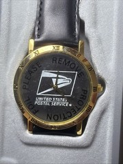 Sweda United States Postal Service (USPS) Japan Movement Gold/Black 9” NEW NOS!