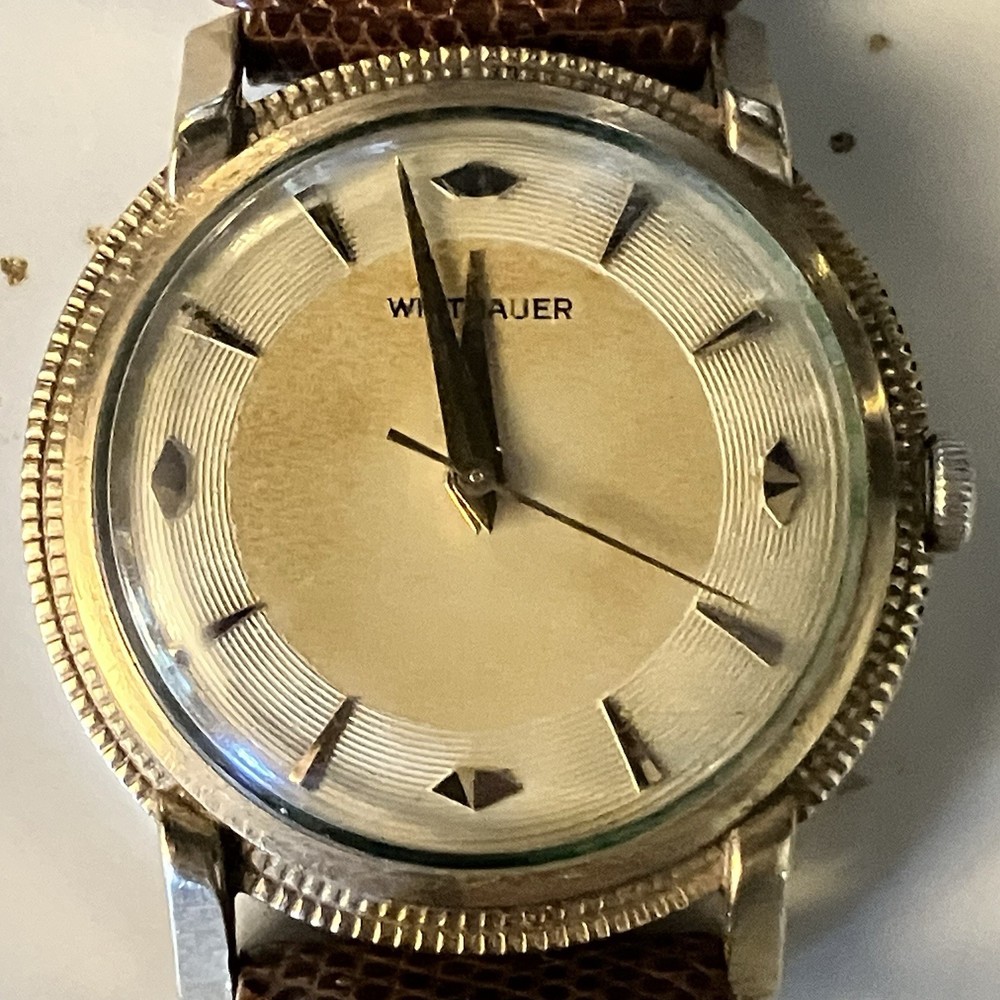 Vintage Wittnauer Coin Edge Bezel 10k Gold Filled