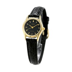 CASIO Classic LTP-1094Q-1ARDF Analog Black Dial Leather Women’s R80111144