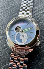 WELL PRESERVED ANDROID AUTOMATIC MOB MEN WATCH MADE IN U.S.A JUMBO CASE