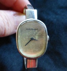Rare Vintage Ladies Emile Pequignet Solid Silver 925 Watch – Swiss Hallmarks