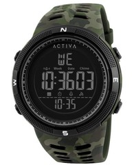 Activa Summit X Invicta Men’s Digital Watch – 50mm, Camo, Green (ACW1915MC-001)