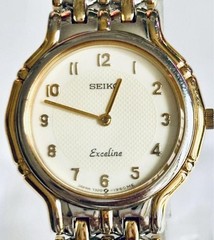 Seiko Exceline Dress Watch Women No Box/Accessories wrist 15.0cm/5.9in