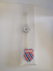 Vintage K Swiss Clear Strap Watch