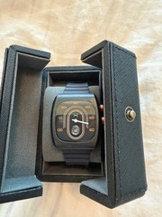 Xeric Retrograde Jump Hour Black/Orange