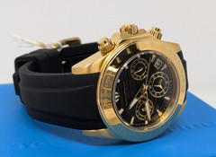 TechnoMarine Manta Ray TM-219042 Gold Black Silicone 38mm Watch Box Tag