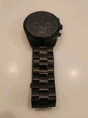 Caravelle New York 45B122 Men’s Black Stainless Steel Chronograph Watch – Never
