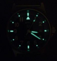 MWC G10LM Military Watch | 50m | No Date | Screw Case Back | Black Strap