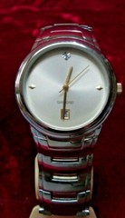 Allude Diamond Watch w/ fold over buckle band FMDAL270