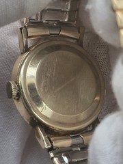 Vintage Lord Elgin 724 23j Watch 14K Gold Filled Wadsworth RUNS Arabic Numerals