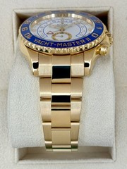 2023 Rolex Yacht-Master II 44mm 116688 18K Yellow Gold White Dial