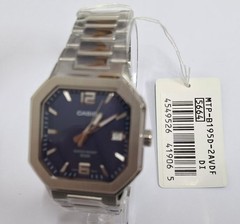 CASIO MTP‑B195 Series MTP-B195D-2AV Blue Dial Analog 38 mm New Men’s Watch