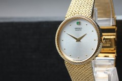 Vintage 1983 [Exc+5] Seiko 7430-7010 Silver Dial Gold Qz Mens Adults Watch JAPAN