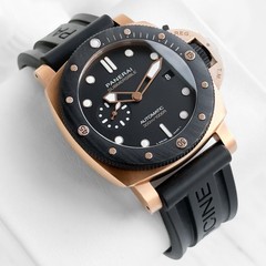 Panerai PAM1070 44mm Submersible Goldtech Orocarbo PAM01070 FULL SET & Warranty!