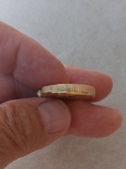 Beautiful 18K Gold Corum, $5 U.S. Gold Coin Dial & Back Cover.