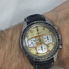 VINTAGE YEMA RALLYGRAF SUPER 606737 “Formica” CHRONOGRAPH MANUAL WIND 39MM