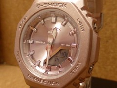 CASIO G-SHOCK GMA-P2100ST-4AJF Pink Matte Metallic Analog Digital Women Watch